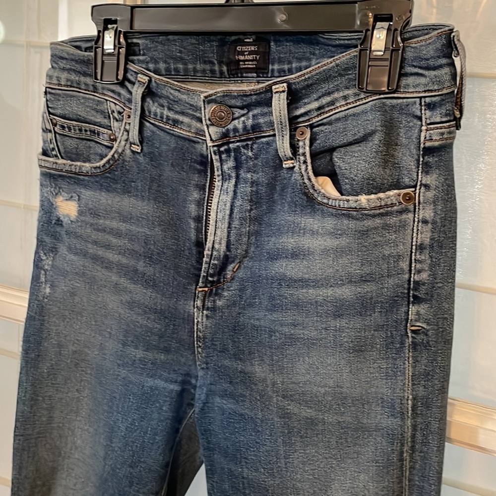 Citizens of Humanity Distressed Skinny Jean